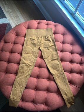 Halfdays Athletic and Ski Leggings in Saddle Brown, Size M